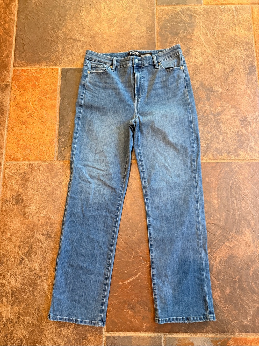 Buffalo David Bitton Alyssa High Rise Jeans Straight